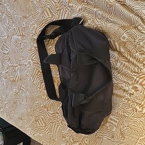 Black gym bag
